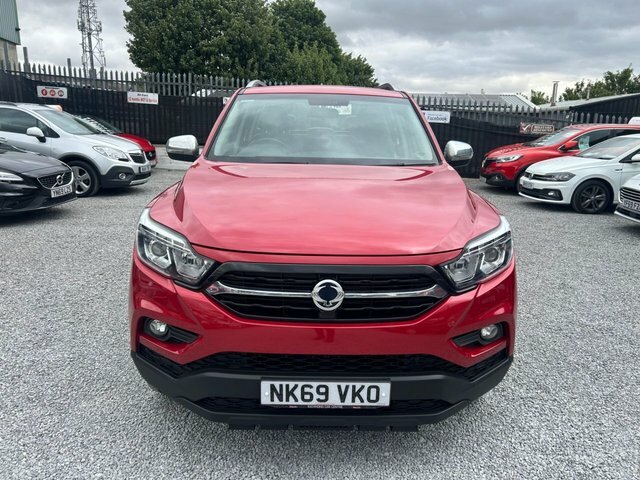 SsangYong Musso 2.2D Saracen Pickup Double Red #3
