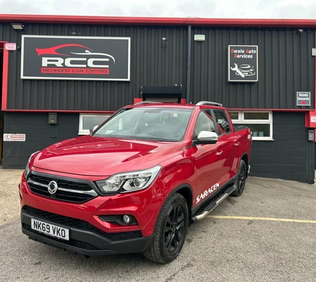 SsangYong Musso 2.2D Saracen Pickup Double Red