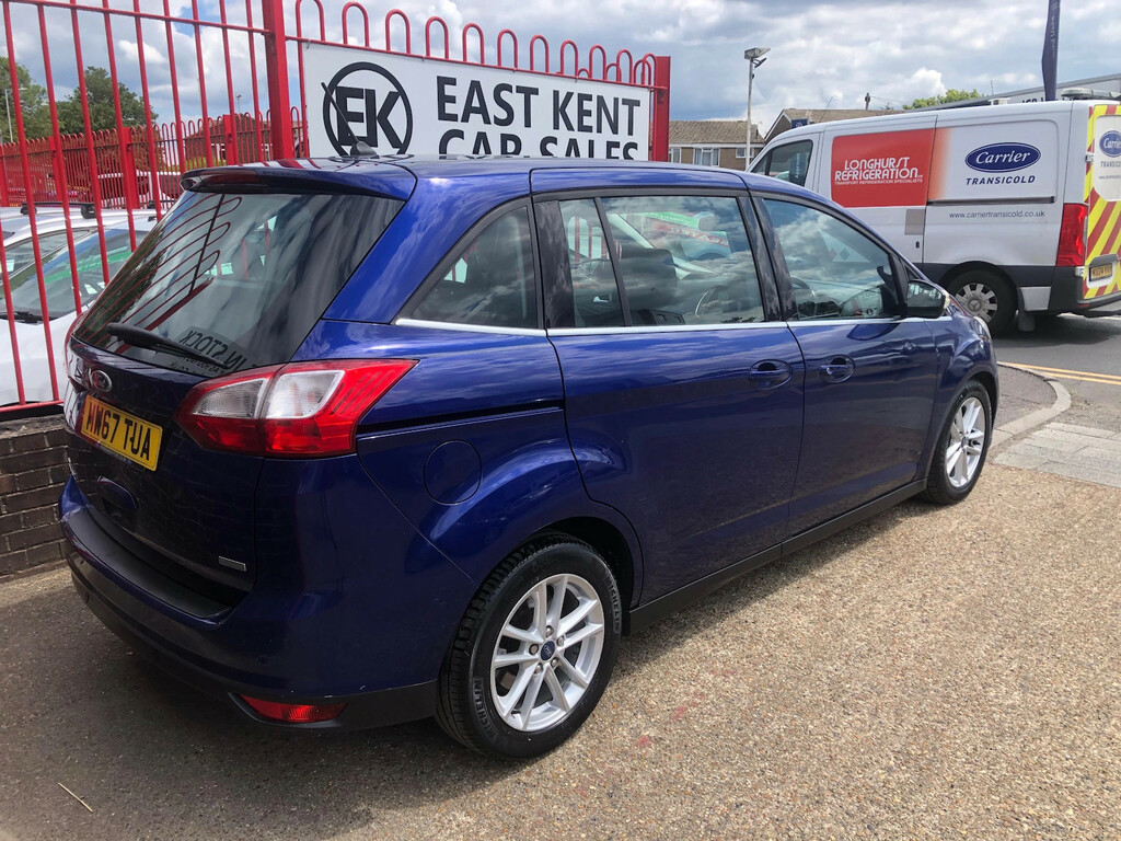 Ford Grand C-Max 1.0 Ecoboost 125 Zetec 5Dr, Rear Parking Sensors Silver #7