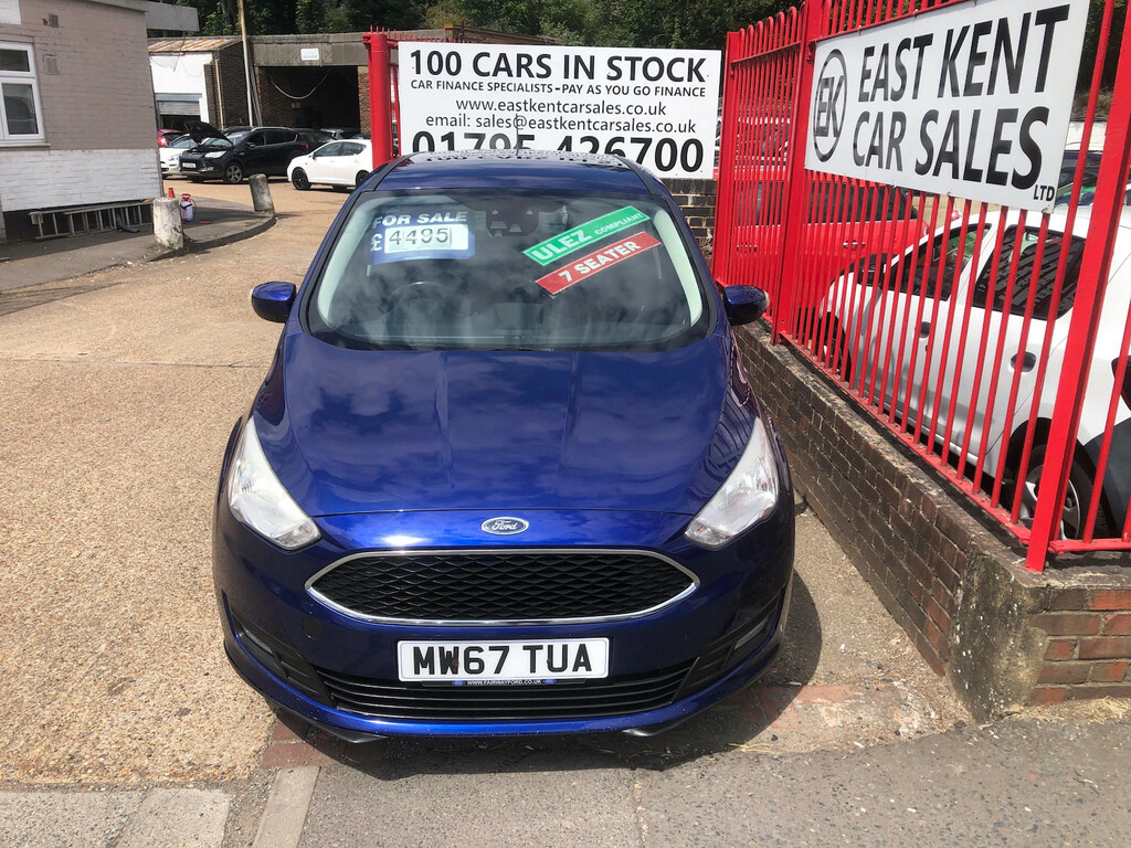 Ford Grand C-Max 1.0T Ecoboost Zetec Mpv Euro 6 Blue #2