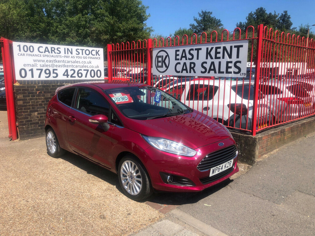 Ford Fiesta 1.6 Titanium Hatchback Powershift Euro Red