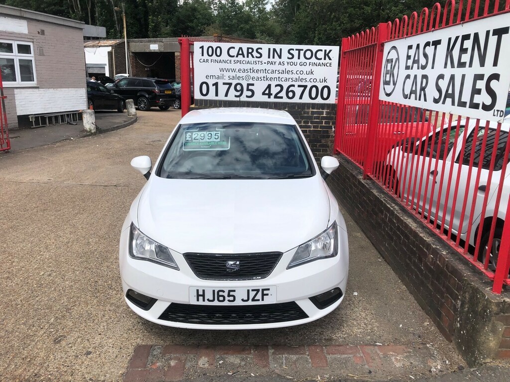 Seat Ibiza 1.4 Toca Hatchback Euro 5 85 Ps HJ65JZF White #2
