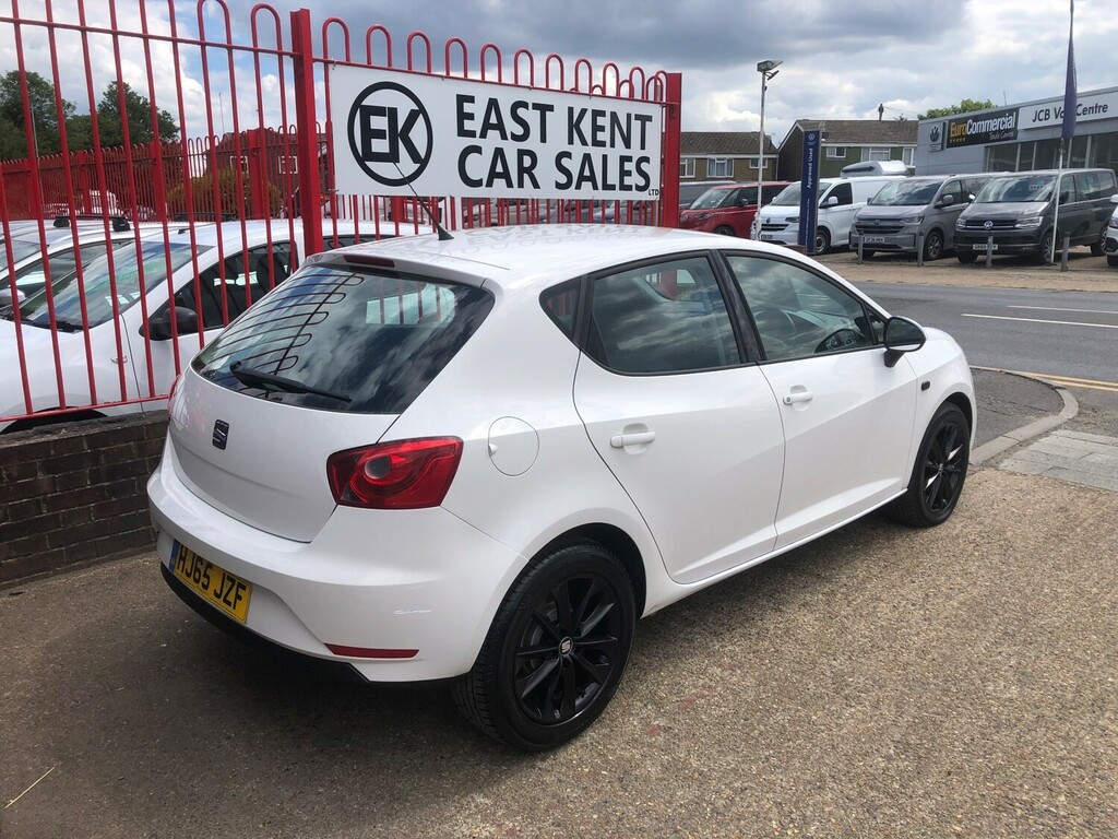 Seat Ibiza 1.4 Toca Hatchback Euro 5 85 Ps HJ65JZF White #6