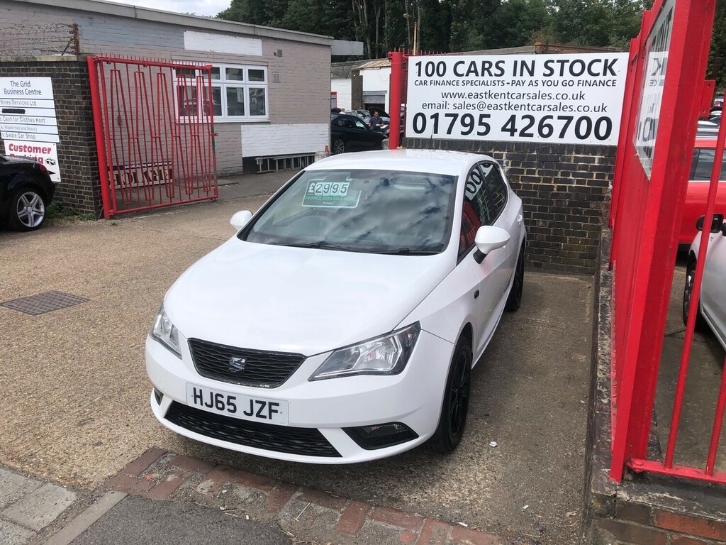 Seat Ibiza 1.4 Toca Hatchback Euro 5 85 Ps HJ65JZF White #3
