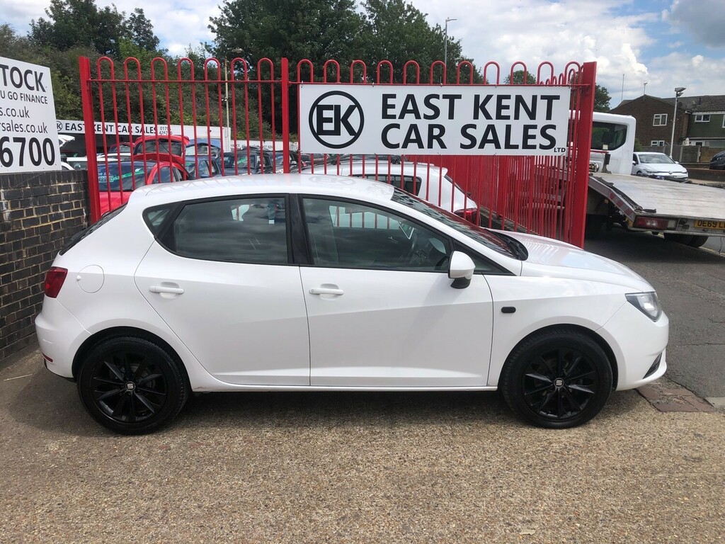 Seat Ibiza 1.4 Toca Hatchback Euro 5 85 Ps HJ65JZF White #5