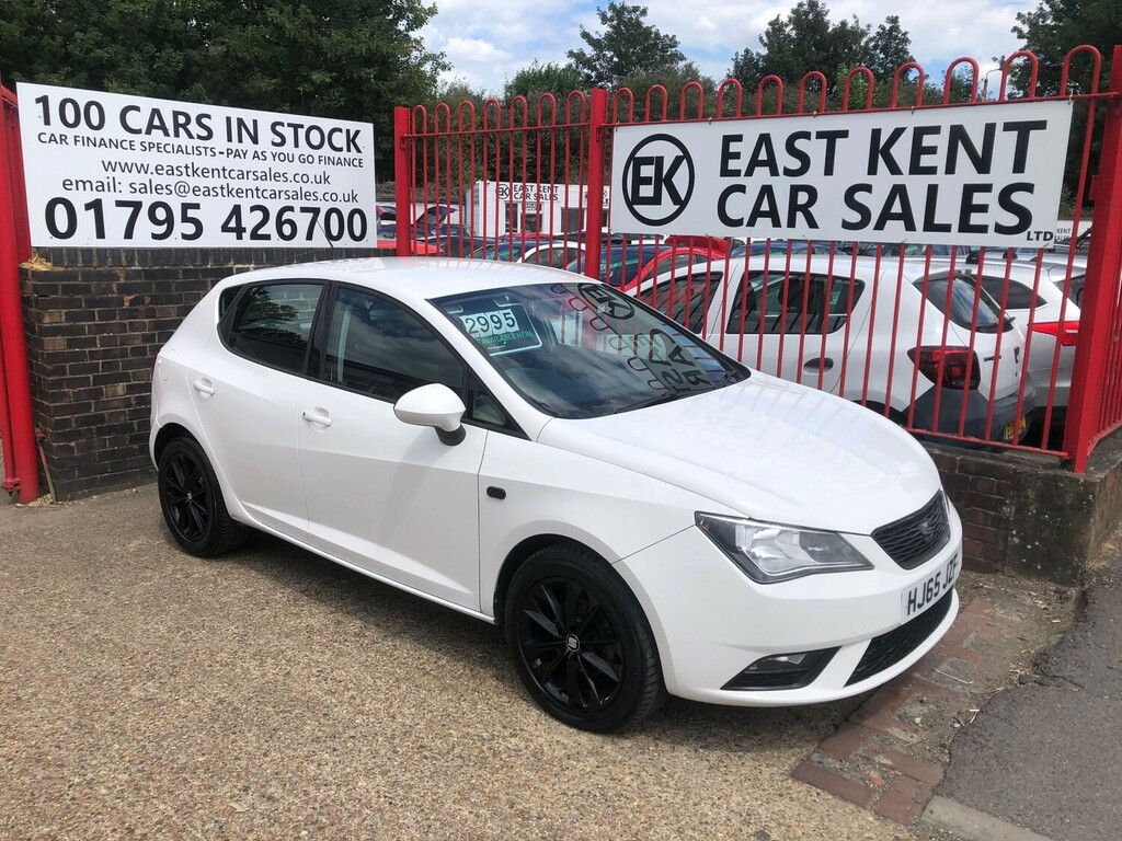 Seat Ibiza 1.4 Toca Hatchback Euro 5 85 Ps HJ65JZF White #4