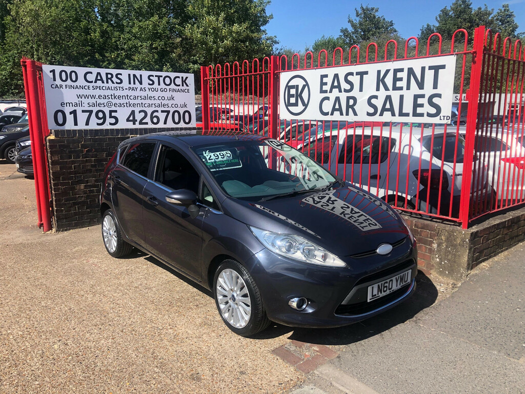 Ford Fiesta 1.6 Tdci Dpf Titanium Hatchback Grey