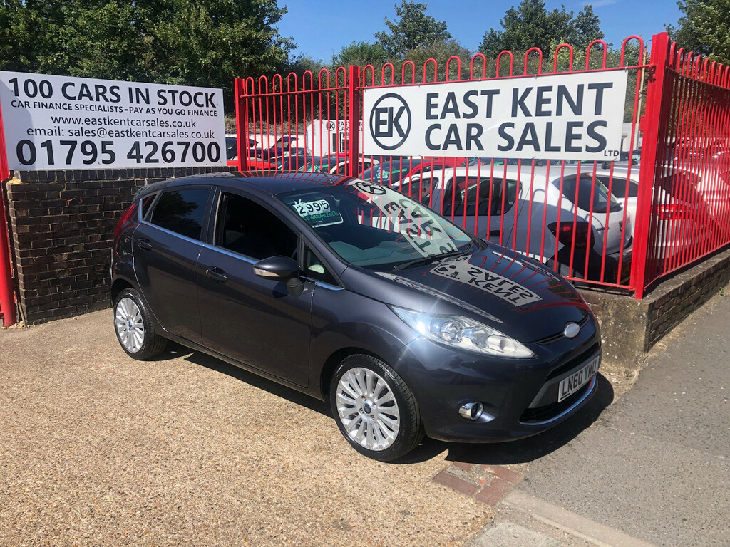 Ford Fiesta 1.6 Tdci Dpf Titanium Hatchback Grey #4