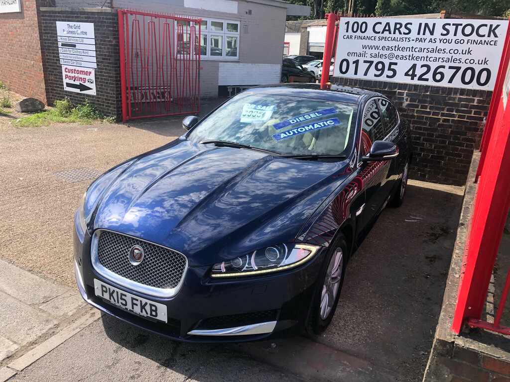 Jaguar XF 2.2D Luxury Saloon Euro 5 S S 1 Blue #3
