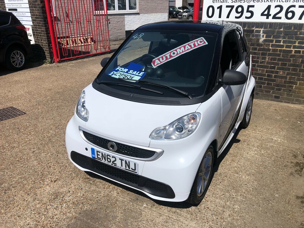 Smart Fortwo Coupe 1.0 Mhd Passion Coupe Softtouch Euro 5 White #3
