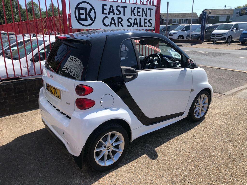 Smart Fortwo Coupe 1.0 Mhd Passion Coupe Softtouch Euro 5 White #6