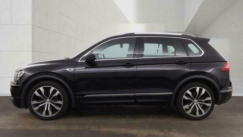 Volkswagen Tiguan 2.0 Tdi R-line Dsg YF19XEE Black #6