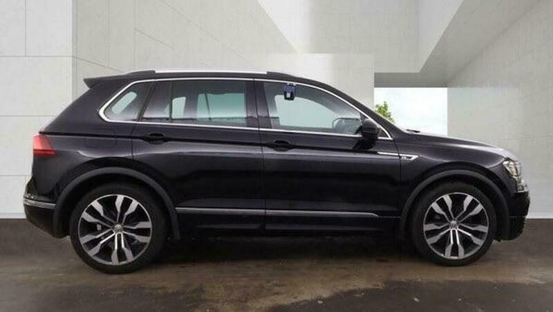 Volkswagen Tiguan 2.0 Tdi R-line Dsg YF19XEE Black #5