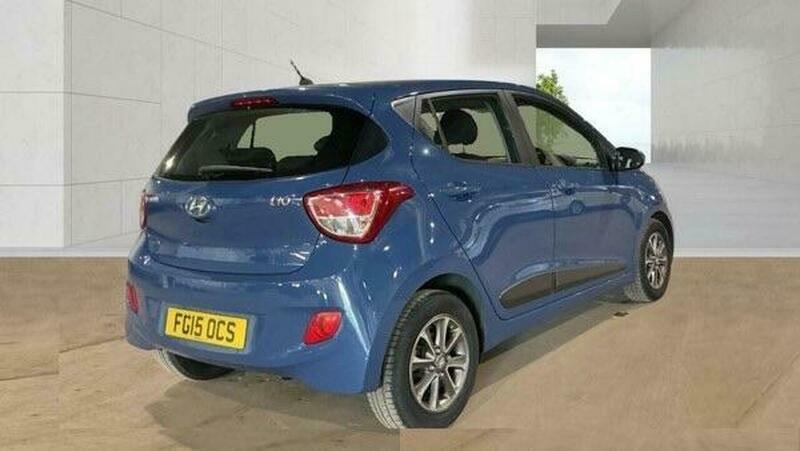 Hyundai I10 1.0 Premium Euro 5 Blue #4
