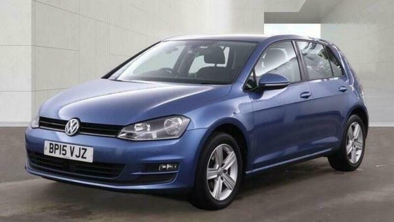 Volkswagen Golf 1.6 Tdi Bluemotion Tech Blue #2