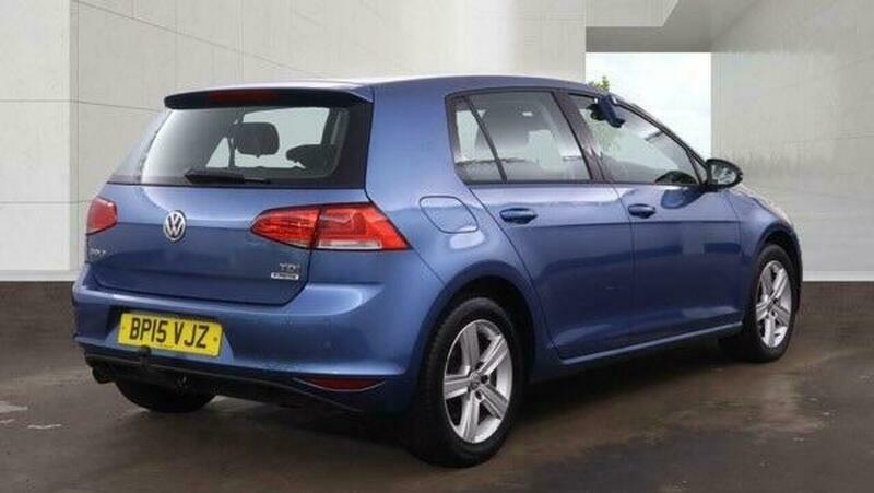 Volkswagen Golf 1.6 Tdi Bluemotion Tech Blue #4