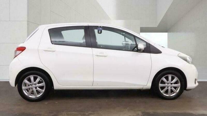 Toyota Yaris 1.33 Dual Vvt-i Tr White #5