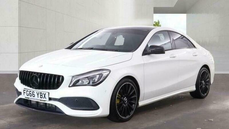 Mercedes-Benz CLA Class 1.6 Cla180 Amg Line White #2