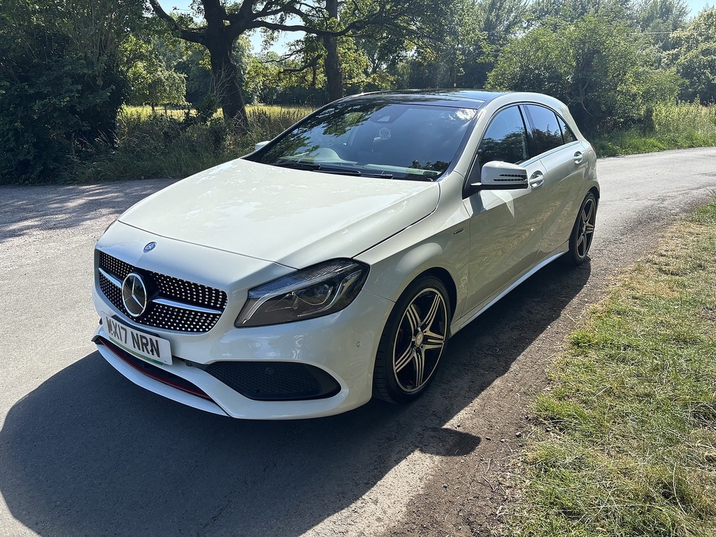 Mercedes-Benz A Class A250 4Matic Engineered By Amg U556561 White #3