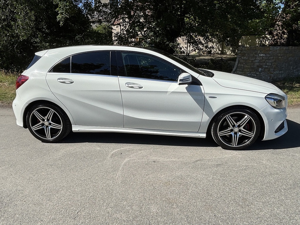 Mercedes-Benz A Class A250 4Matic Engineered By Amg U556561 White #5