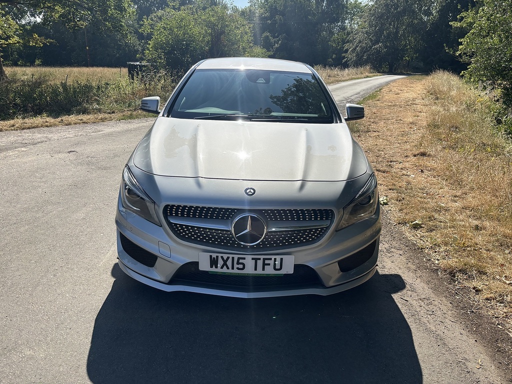 Mercedes-Benz CLA Class Black #8
