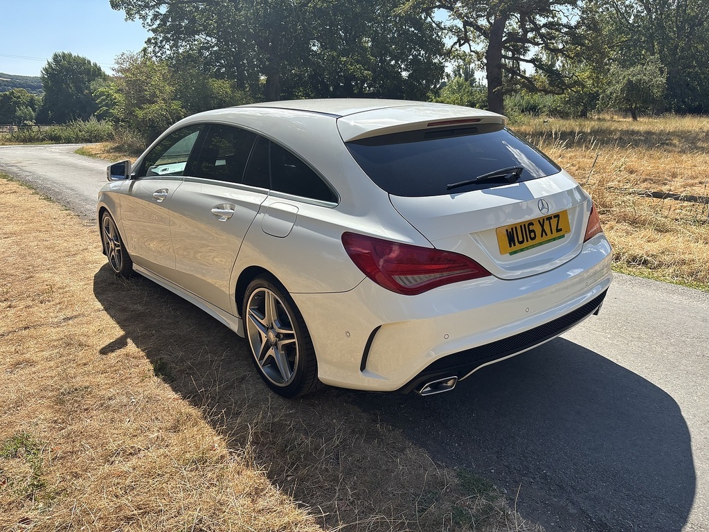 Mercedes-Benz CLA Class Cla 180 Amg Line U556625 White #6