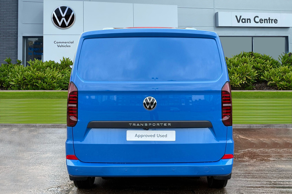 Volkswagen Transporter 2.0 Tdi 150Ps Commerce Pro Van BJ26XNH Blue #4