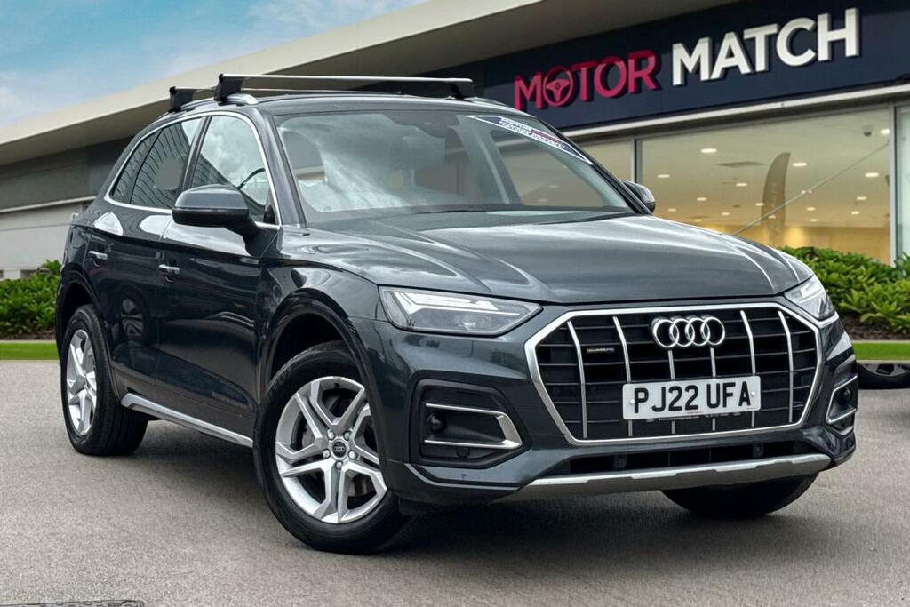 Audi Q5 2.0 Tdi 40 Sport S Tronic Quattro Euro 6 Ss PJ22UFA Grey