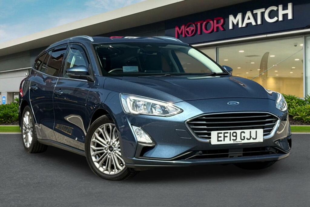Ford Focus 2.0 Ecoblue Titanium X Euro 6 Ss EF19GJJ Blue