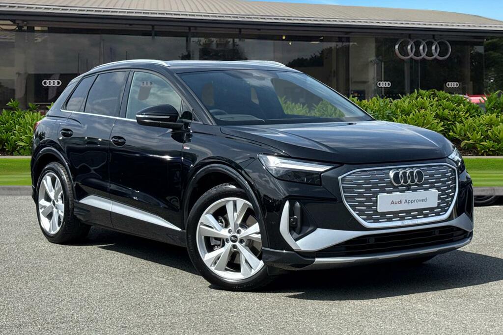 Audi Q4 E Tron Q4 S Line 45 E-tron Quattro 210,00 Kw KP26AYY Black