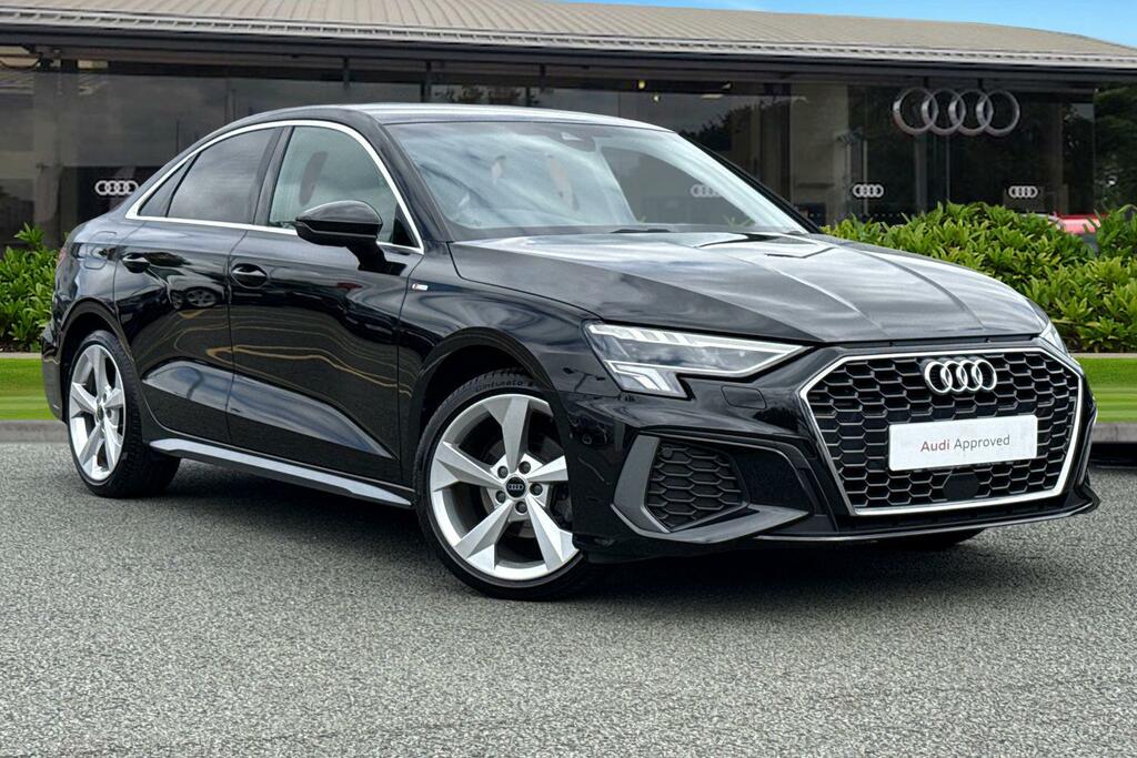 Audi A3 S Line 35 Tfsi 150 Ps 6-Speed Black