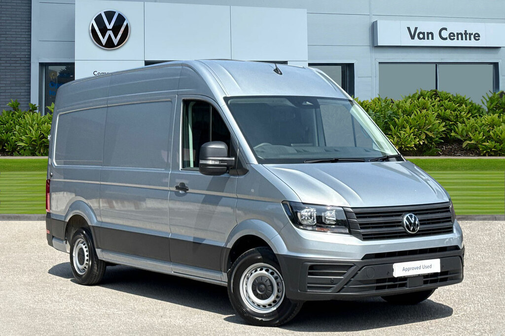 Volkswagen Crafter Panel Van Commerce Plus Mwb 140 Ps 2.0 Tdi 6Sp Man Silver