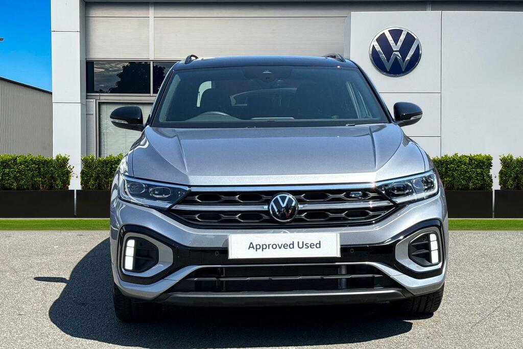 Volkswagen T-Roc 1.5 Tsi Black Edition Plus Sunroof, Led Matri Silver #5