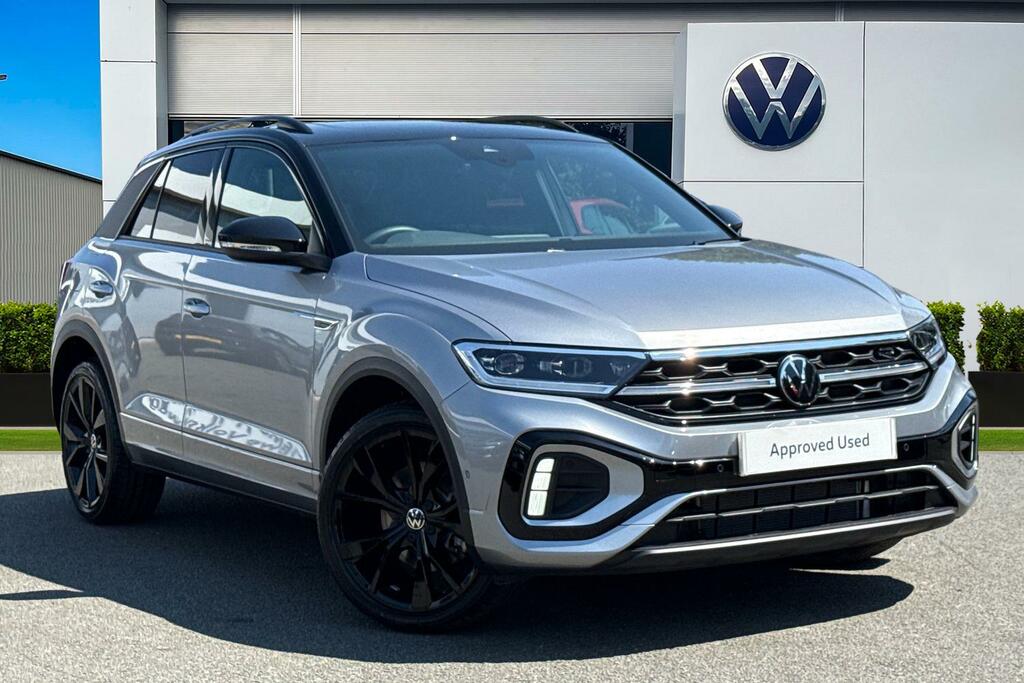 Volkswagen T-Roc 1.5 Tsi Black Edition Plus Sunroof, Led Matri Silver