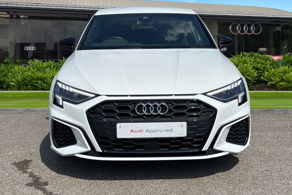 Audi A3 S Line Competition 45 Tfsi E 245 Ps S Tronic YC23FPN White #5