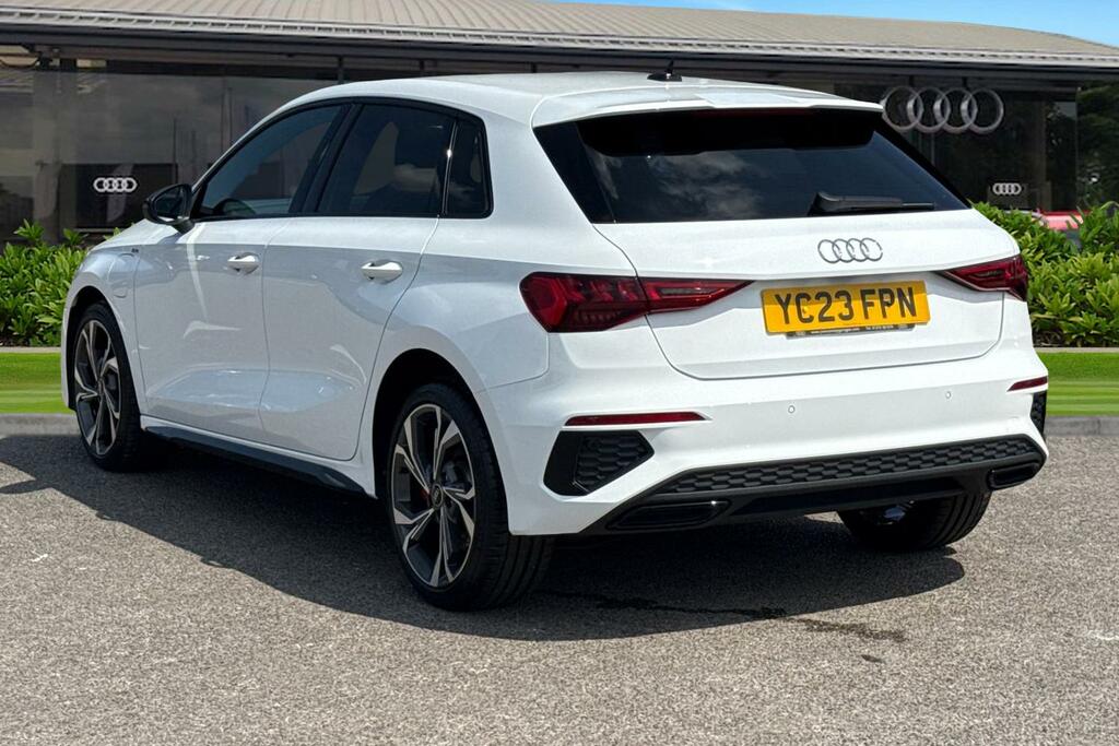 Audi A3 S Line Competition 45 Tfsi E 245 Ps S Tronic YC23FPN White #2