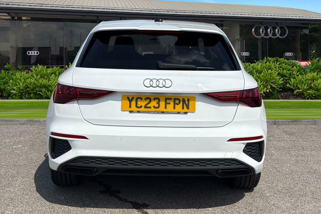 Audi A3 S Line Competition 45 Tfsi E 245 Ps S Tronic YC23FPN White #4