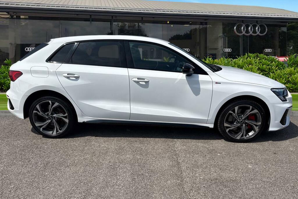 Audi A3 S Line Competition 45 Tfsi E 245 Ps S Tronic YC23FPN White #3