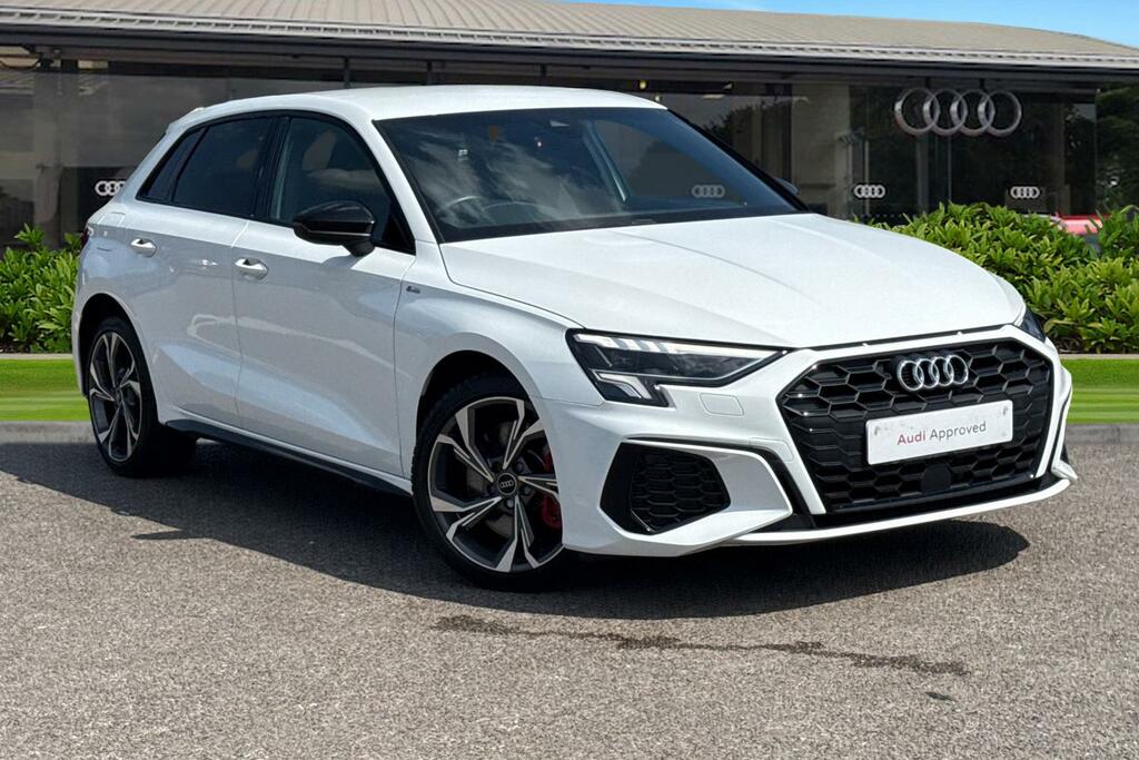 Audi A3 S Line Competition 45 Tfsi E 245 Ps S Tronic White