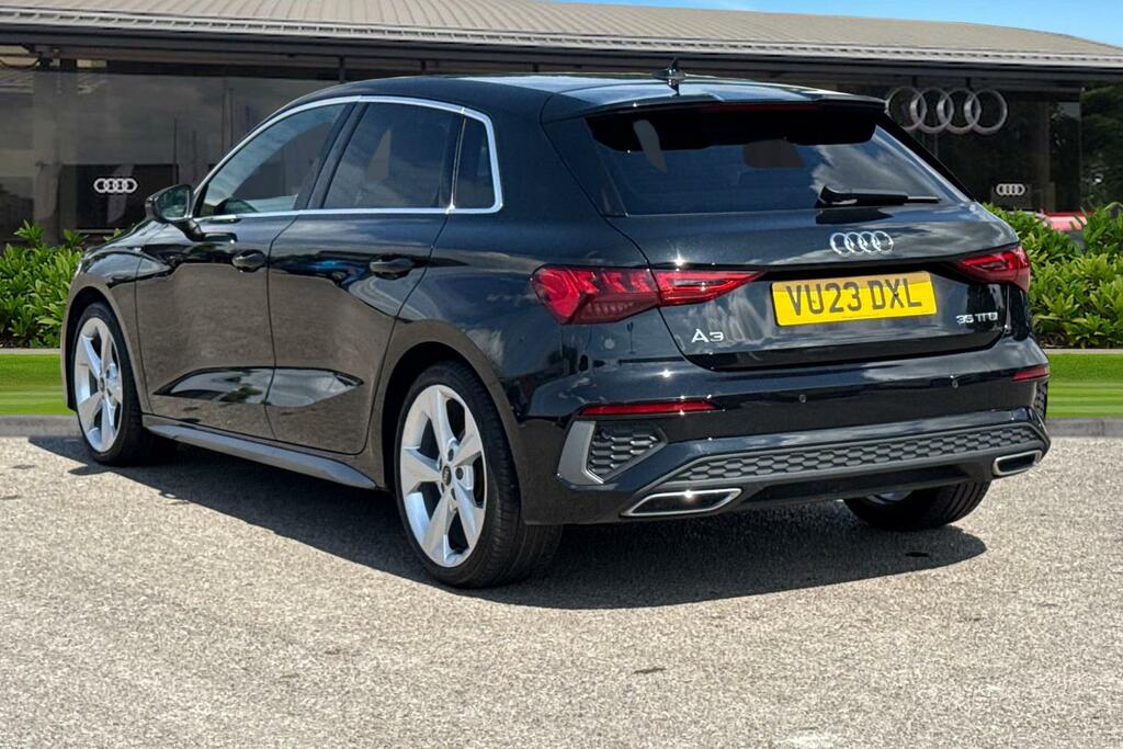 Audi A3 S Line 35 Tfsi 150 Ps 6-Speed Black #2