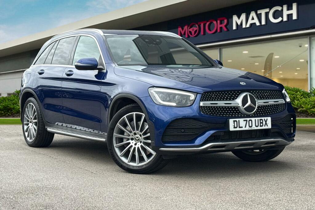 Mercedes-Benz GLC Class 2.0 Glc300h Mhev Amg Line Premium G-tronic 4Mat Blue
