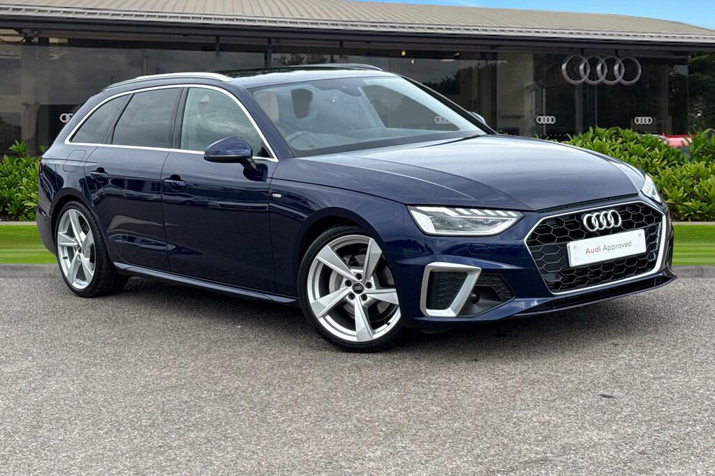 Audi A4 Avant Avant S Line 40 Tfsi 204 Ps S Tronic Blue