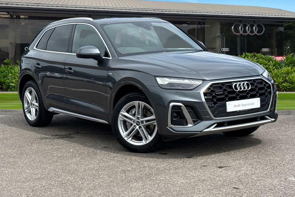 Audi Q5 S Line 40 Tdi Quattro 204 Ps S Tronic Grey