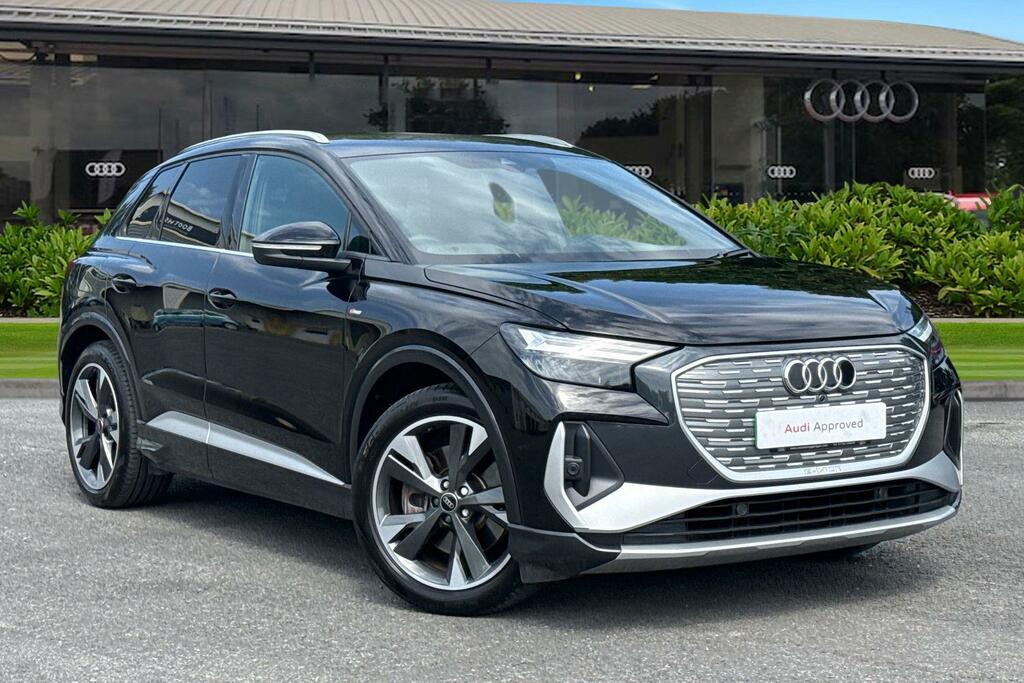Audi Q4 E Tron Q4 S Line 45 E-tron 210,00 Kw Black