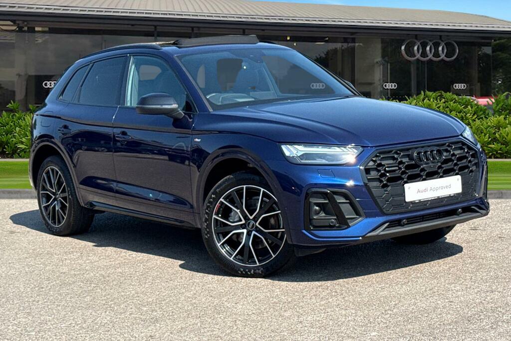 Audi Q5 Black Edition 45 Tfsi Quattro 265 Ps S Tronic Blue