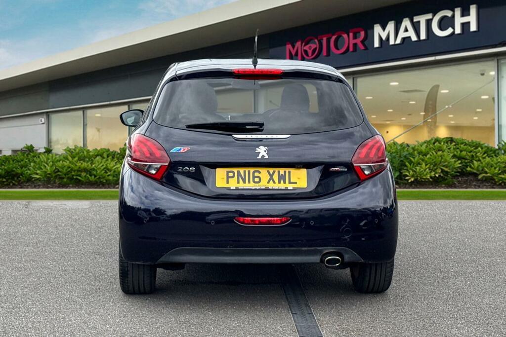 Peugeot 208 1.2 Puretech Gt Line Eat Euro 6 Ss Blue #4