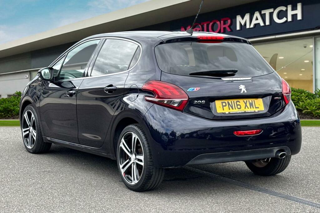 Peugeot 208 1.2 Puretech Gt Line Eat Euro 6 Ss Blue #2