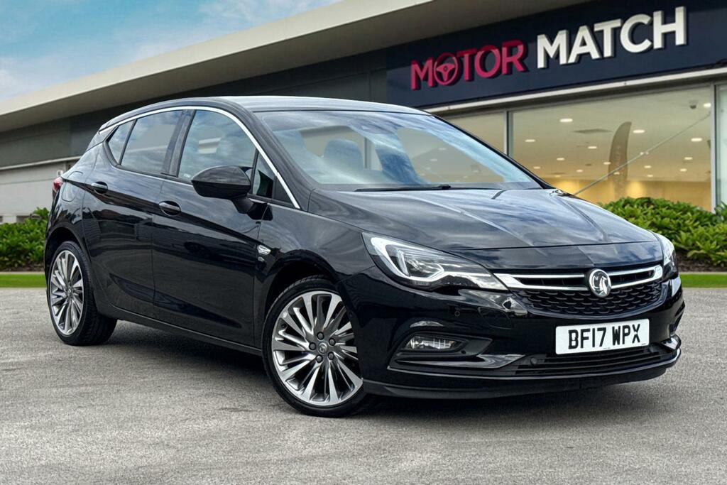 Vauxhall Astra 1.6 Cdti Blueinjection Elite Nav Hatchback Die Black