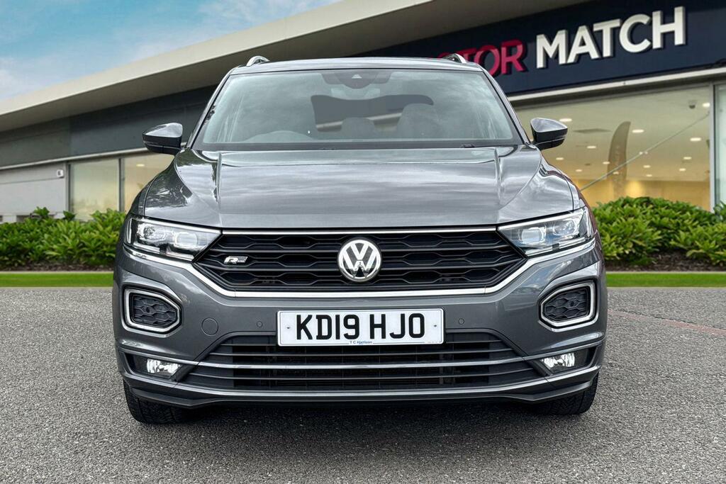 Volkswagen T-Roc 1.5 Tsi Evo R-line Dsg Grey #5