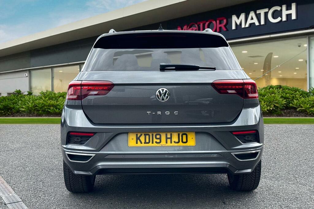 Volkswagen T-Roc 1.5 Tsi Evo R-line Dsg Grey #4